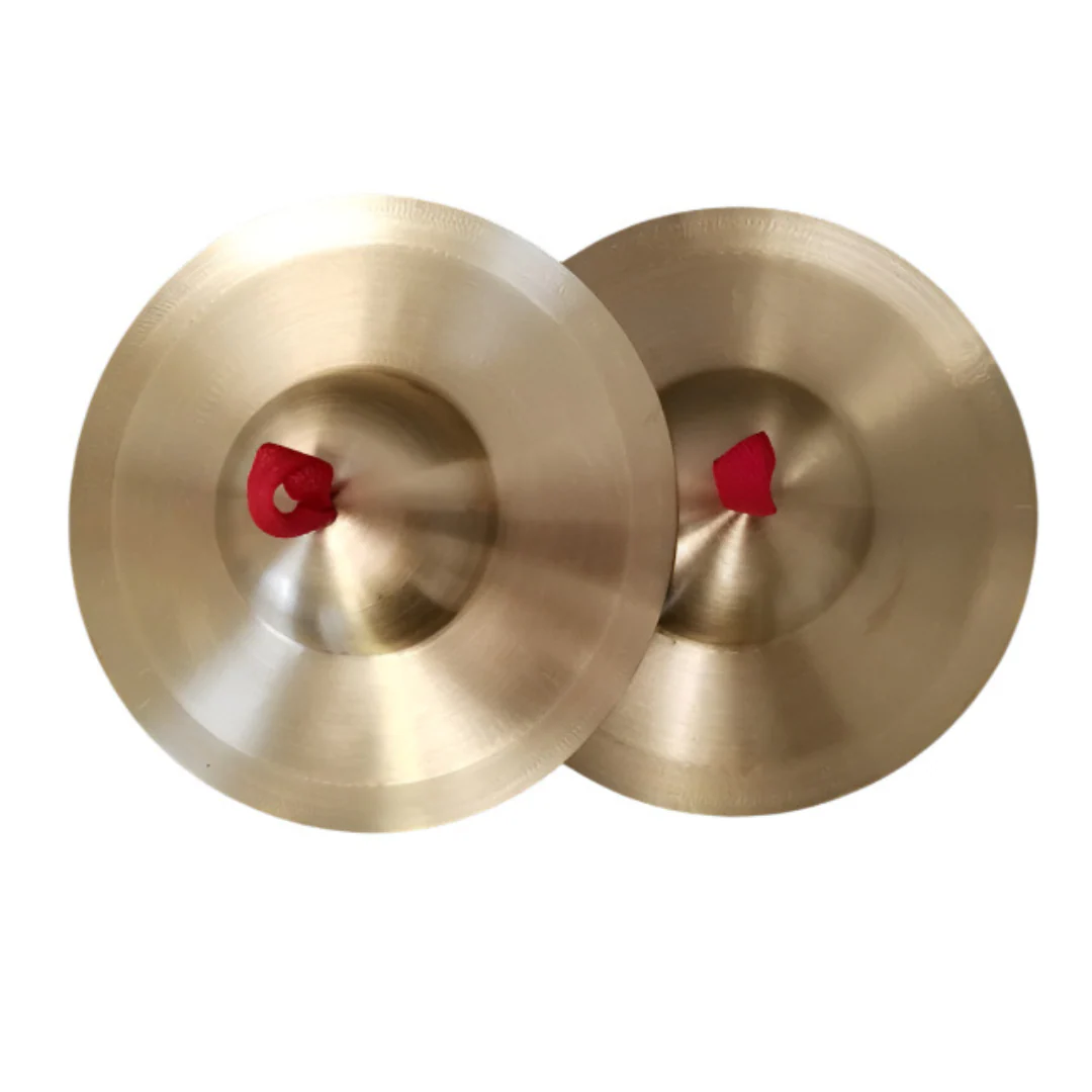 Dome Shape Brass Cymbals (Pair)