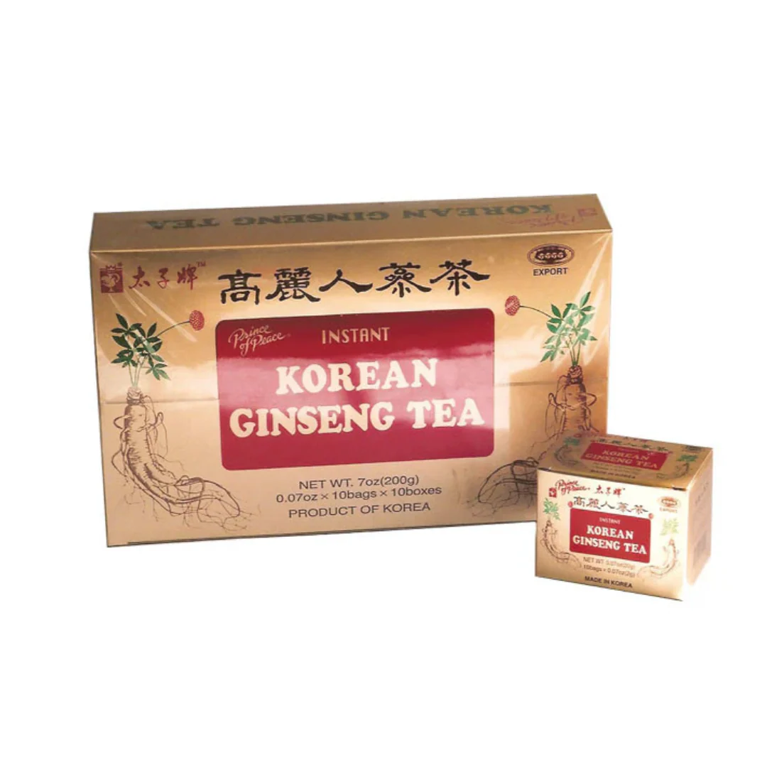 Instant Korean Ginseng Tea (Box of 100 Sachets)