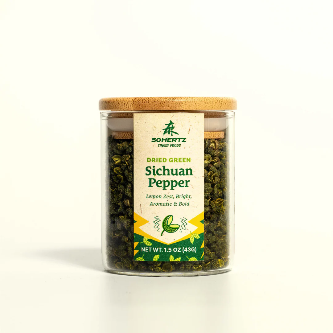 50 Hertz Dried Sichuan Pepper Corn - Green