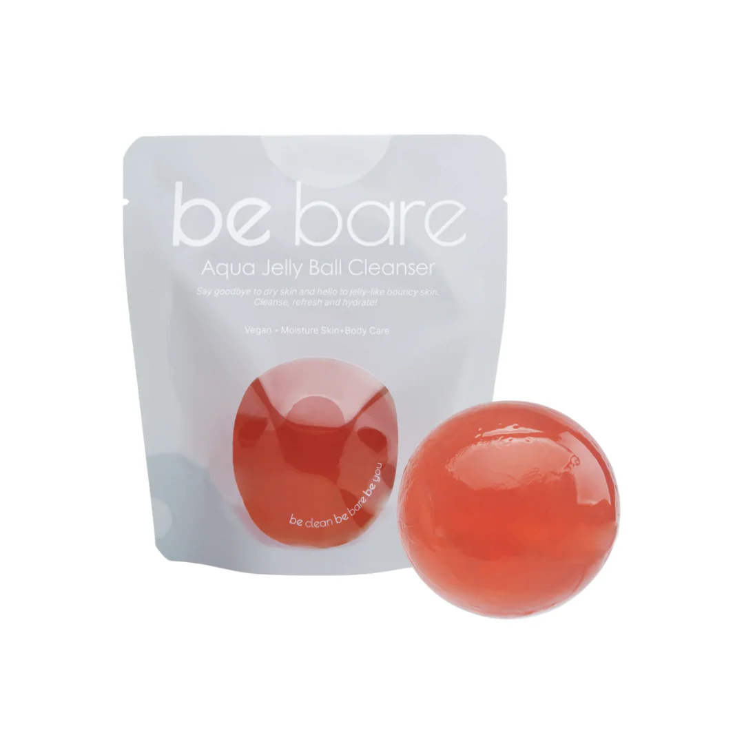 be bare Aqua Jelly Ball Cleanser - Peachy Pink