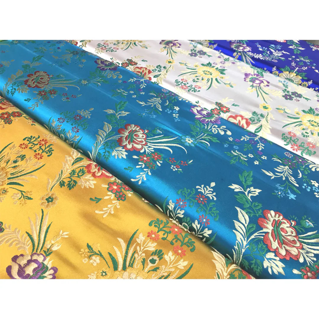 Begonia Floral Brocade Fabric