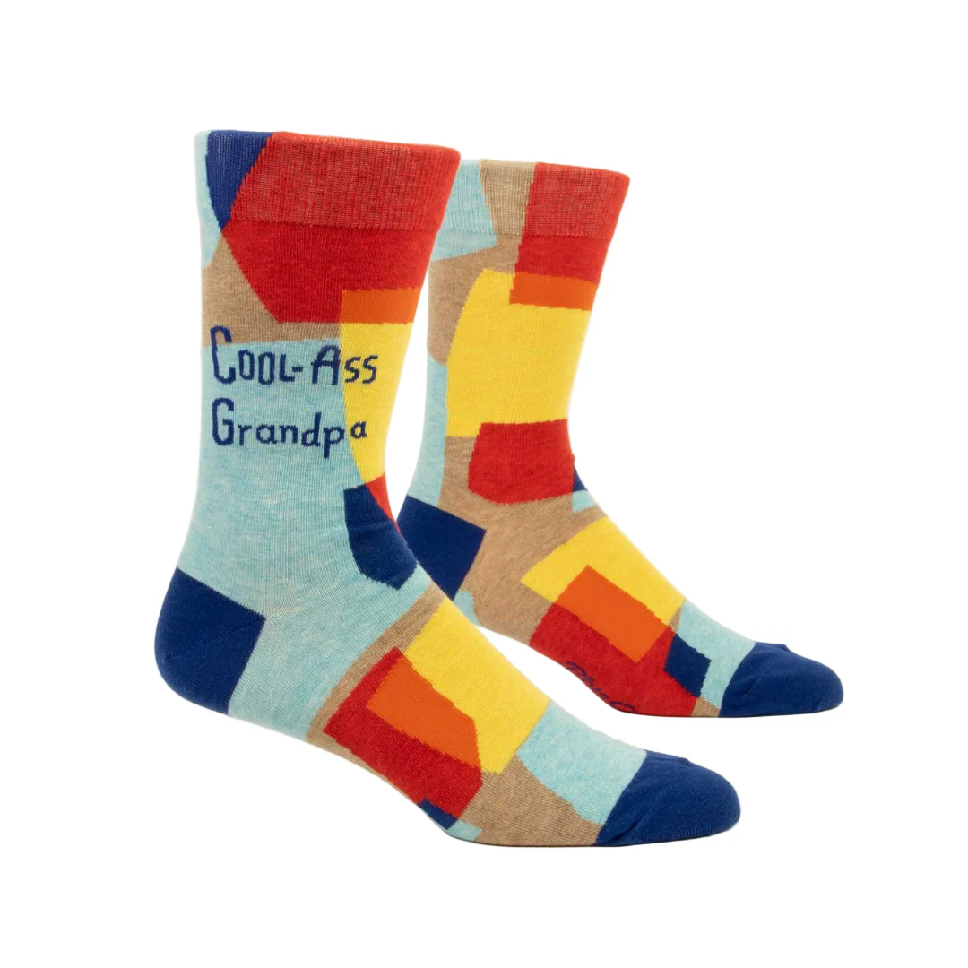 Cool-Ass Grandpa Novelty Socks