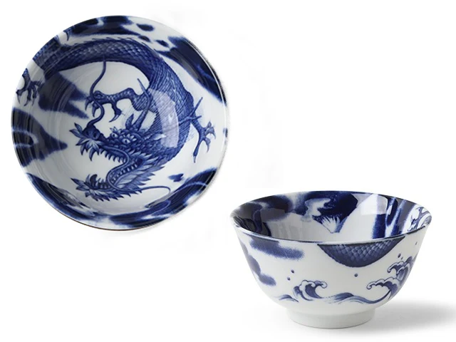 Flying Dragon on Cloud Design Ceramic Series - Image 2