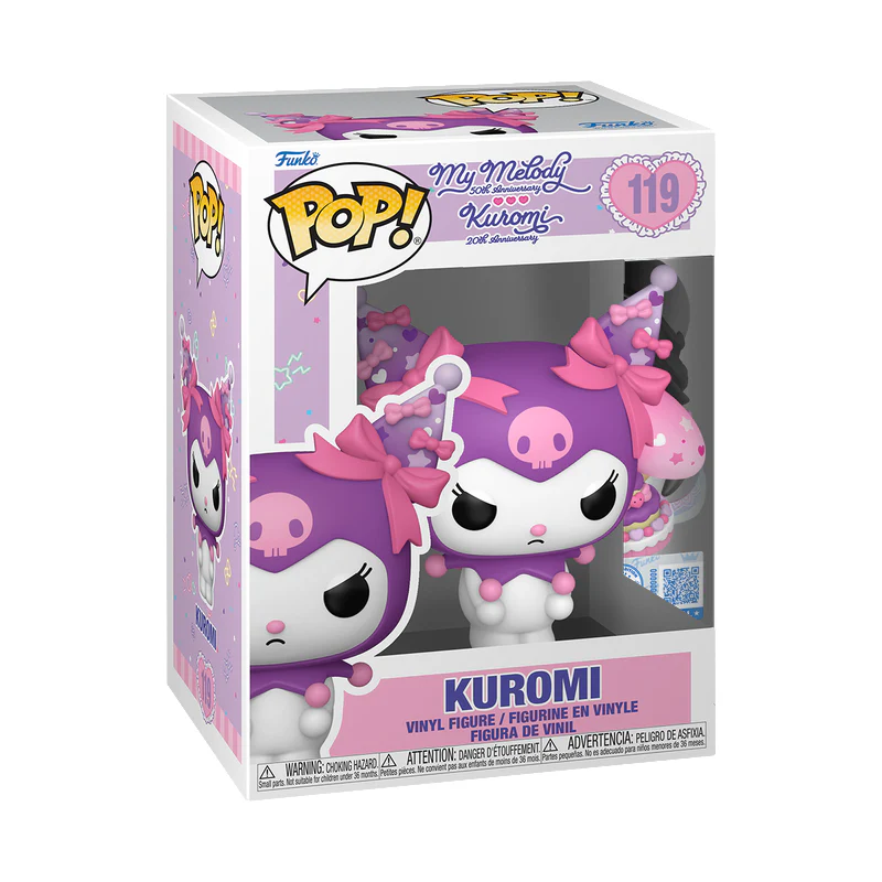 Funko Pop! Sanrio - Kuromi (Grumpy) (20th Anniversary)