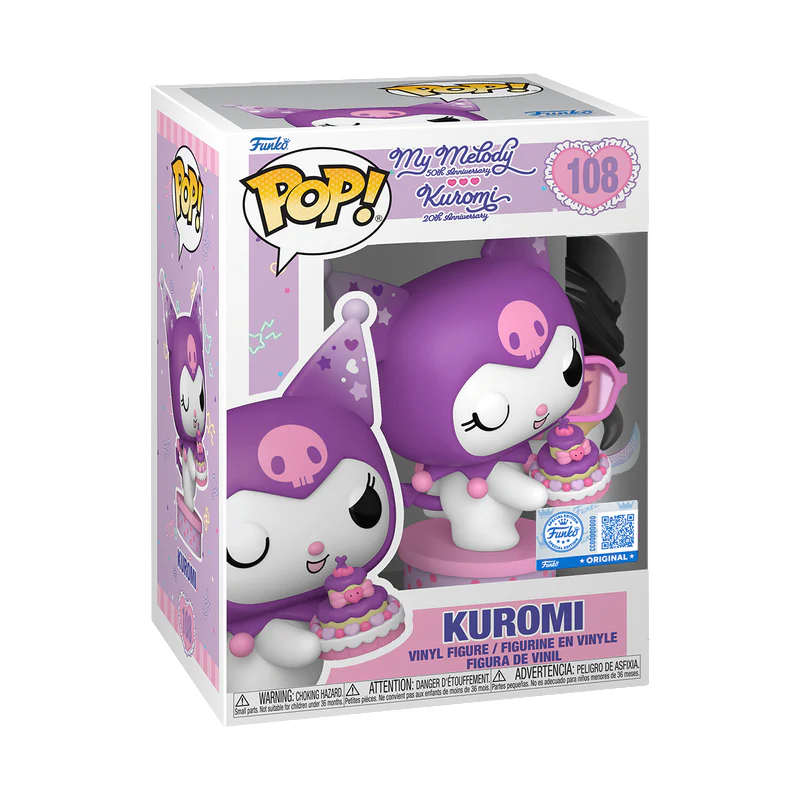 Funko Pop! Sanrio - Kuromi with Cake (20th Anniversary)