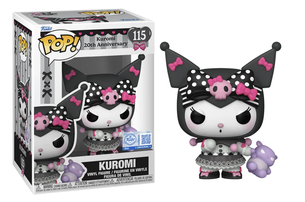 Funko Pop! Sanrio - Kuromi with Baku (20th Anniversary)