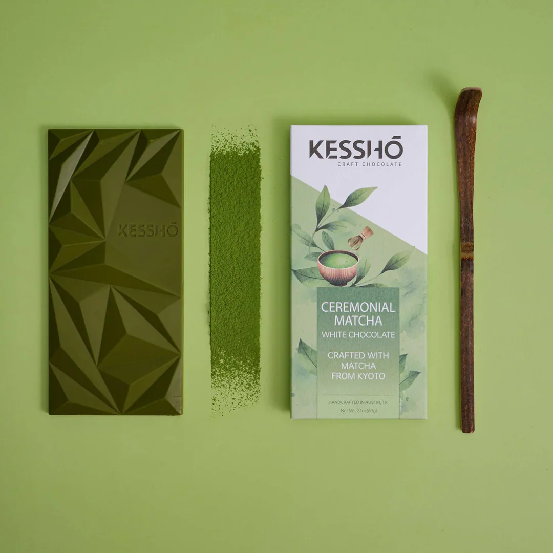 KESSHŌ Ceremonial Matcha White Chocolate Bar