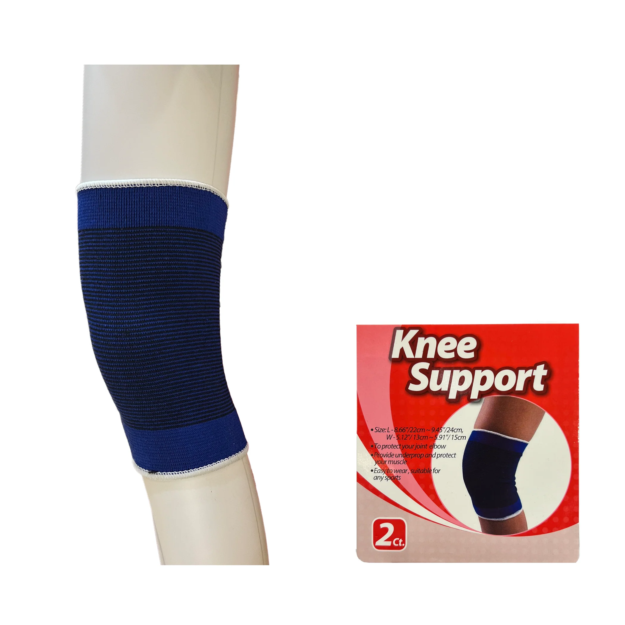 Knee Support Elastic Bands (Set of 2)