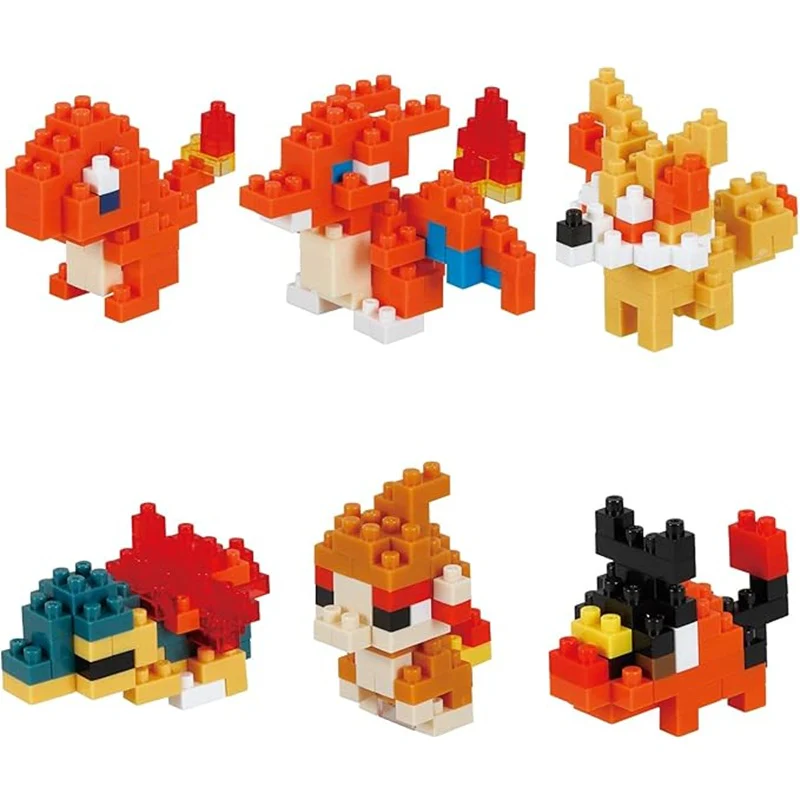 Nanoblock Mininano - Pokémon Fire Type Blind Bag