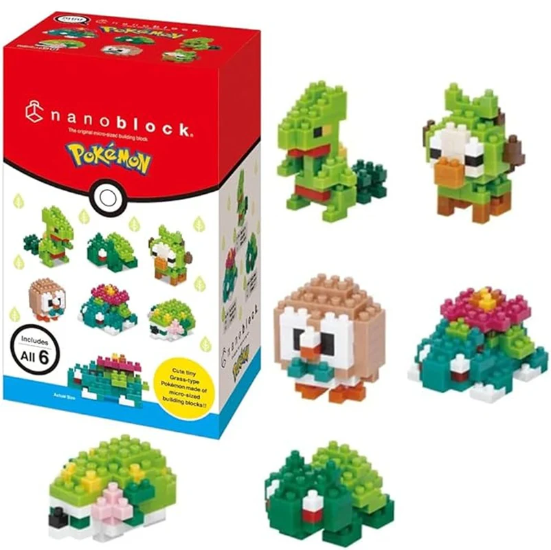 Nanoblock Mininano - Pokémon Grass Type Blind Bag
