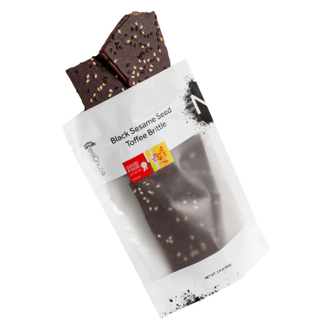 NeoCocoa Black Sesame Seed Toffee Brittle