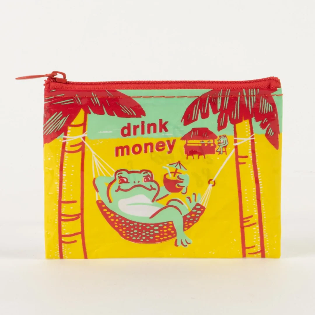 Nylon Coin Purse: Drink Money