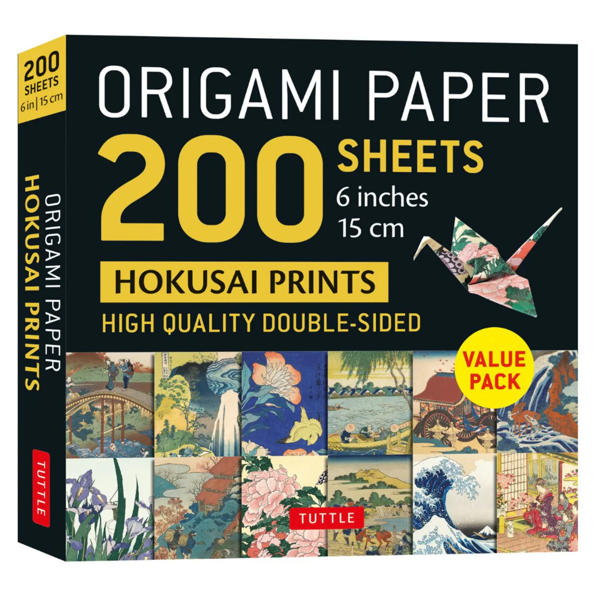Origami Paper 200 Sheets Hokusai Prints