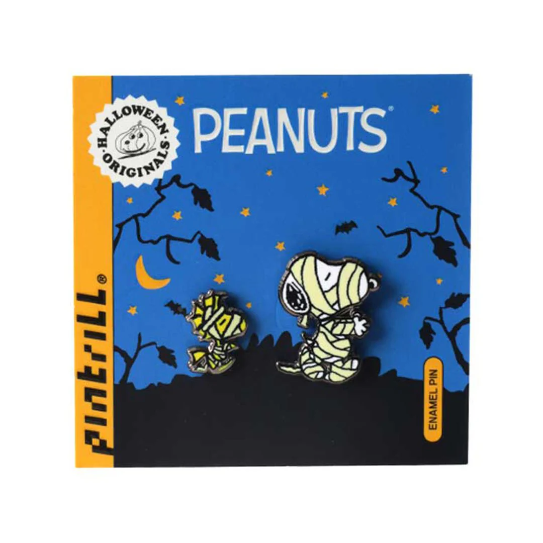 PEANUTS Worldwide - Snoopy & Woodstock Mummy Pin Set