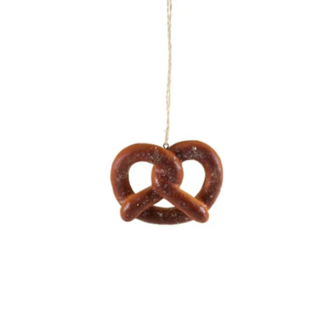 Pretzel (Brown) Ornament