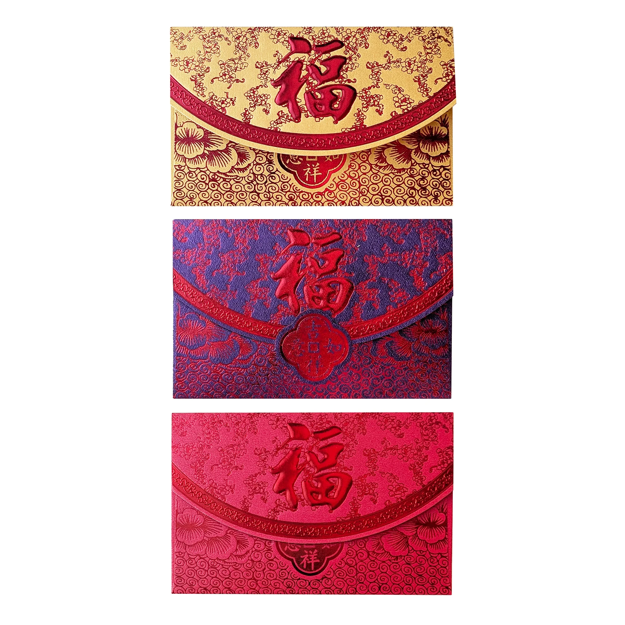Luck Character Mini Red Envelope (Variety 6-Pack)