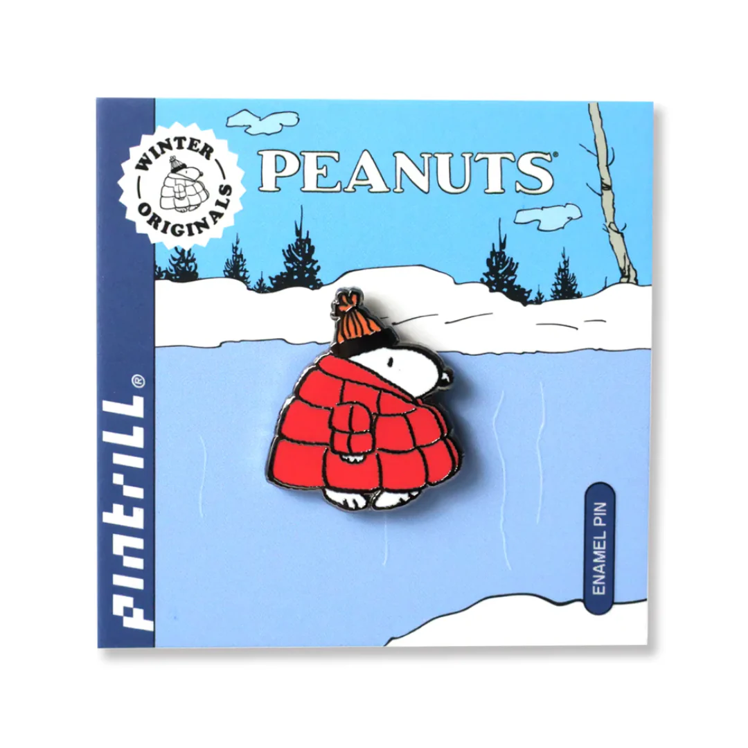 Snoopy Giant Red Coat Pin