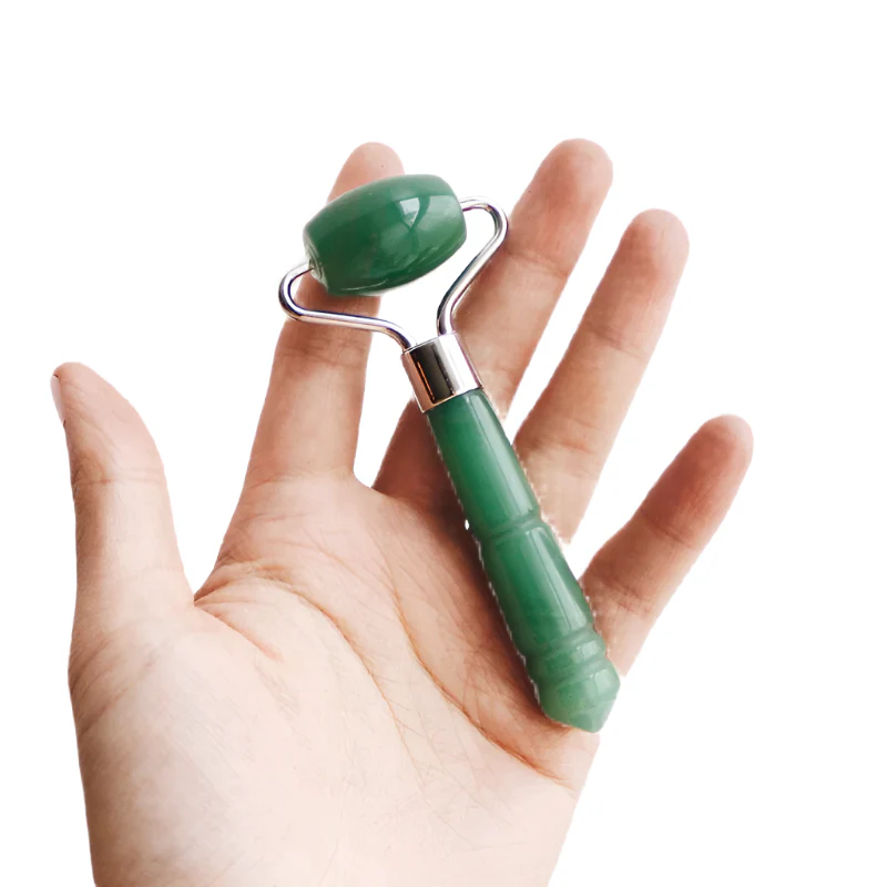 Mount Lai De-Puffing Mini Jade Facial Roller