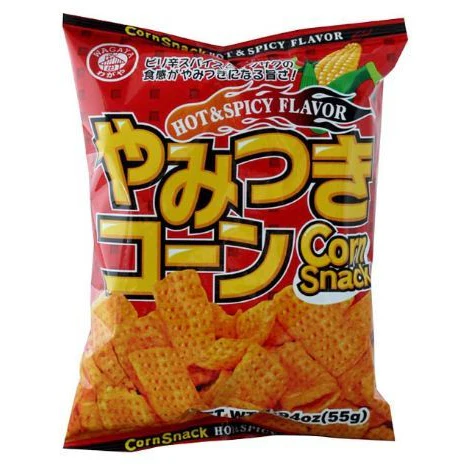 Wagaya Yamitsuki Corn Snack (Hot And Spicy)
